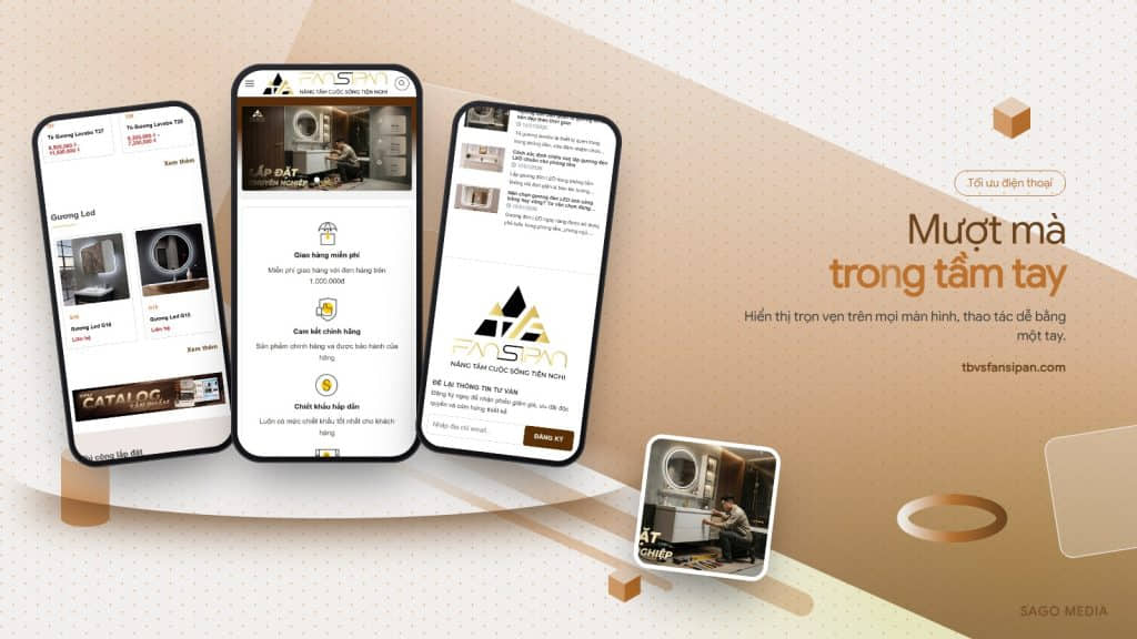 TBVS Fansipan — giao diện website