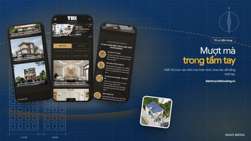 VietHousing — giao diện website