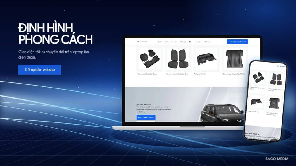 VinFast Đà Nẵng — giao diện website