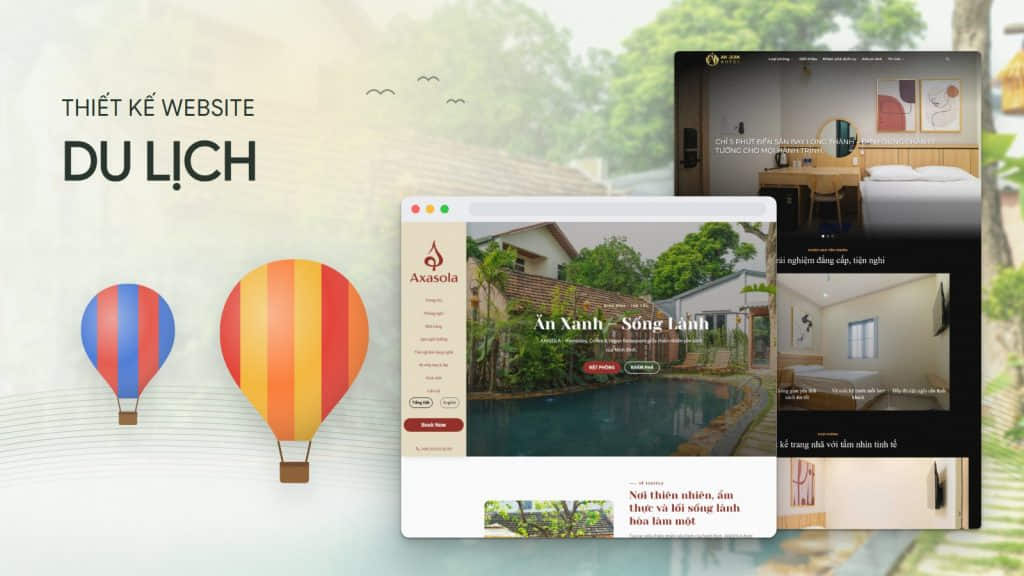 Thiết kế website du lịch - Sago Media