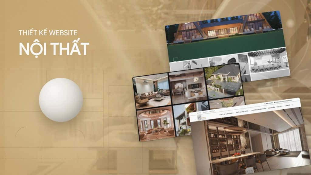Thiết kế website nội thất - Sago Media